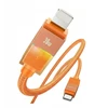 Kabelis USAMS U93 30W USB-C to Lightning 1.2m oranžinės spalvos