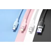 USB 2.0 A iki 3-in-1 6A laidas Vention CTRWG 1.5M (baltas)