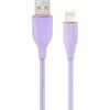 USB 2.0 AM/8 kontaktų lightning M laidas 1,5 m Gembird violetinis