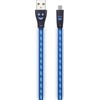 Kabelis USB 2GO USB-B - micro-B 1 m Mėlyna (795535)