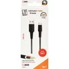 Kabelis USB 2GO USB-B - USB-C 1 m Juodas (795822)
