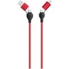 USB kabelis 2GO USB-A - USB-C 1.2 m Raudona (797370)