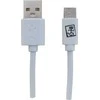 USB kabelis 2GO USB-A - USB-C 1 m Balta (795925)