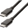 USB kabelis USB-C - USB-C, juodas (UCC-3M-10G-USB-CABLE)