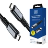 3Mk apsaugos priedai - 3mk Hyper Cable N-SERIES Thunderbolt 4 2m 48V/5A 40Gb/s 240W 8K60Hz Juodas