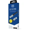 3Mk apsaugos priedai - 3mk Hyper Cable N-SERIES C-C 3m PD 3.0 QC 3.0 48V/5A 240W Juodas