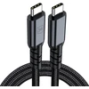 3Mk apsaugos priedai - 3mk Hyper Cable N-SERIES Thunderbolt 4 2m 48V/5A 40Gb/s 240W 8K60Hz Juodas