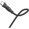 3Mk apsaugos priedai - 3mk Hyper Cable N-SERIES C į C 1m PD 3.0 QC 3.0 20V/5A 100W Juodas - Pasukamas