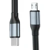 3Mk Protection 3mk Hyper Cable N-SERIES USB-C / MicroUSB 3m QC 3.0 5V/2A 10W - juodas