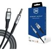 3MK AUX laidas USB-C – Jack 3.5 mm 1m