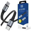 3Mk apsaugos priedai - 3mk Hyper Cable N-SERIES C-C 2m PD 3.0 QC 3.0 20V/5A 100W Juodas