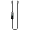 Kabelis 4smarts ScreenCord 240W USB-C/USB-C 1.2 m juodas