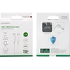 4Smarts USB-C/USB-C silikoninis kabelis High Flex 60W 1,5m., baltas