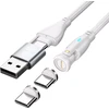USB kabelis 4smarts USB-C - USB-C 1.8 m Baltas (541236)