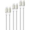 Kabelis USB 4smarts USB-C - USB-C 3 m Baltas (540656)