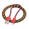 Laidas USB A - Lightning Hoco 2,4A 1 m X116 gradientinis raudonas