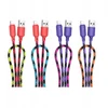 Laidas USB A - Lightning Hoco 2,4A 1 m X116 gradientinis raudonas
