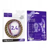 Laidas USB A - Lightning Hoco 2,4A 1 m X116 gradientinis raudonas