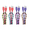 USB A į Micro USB kabelis Hoco 2,4A 1 m X116 gradientinis violetinis