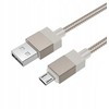 USB A tipo į Micro USB adapterį Hoco 2,4A, 1 m, X110, auksinis