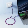USB A į Micro USB kabelis Hoco 2,4A 1 m X116 gradientinis violetinis