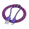 USB A į Micro USB kabelis Hoco 2,4A 1 m X116 gradientinis violetinis