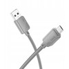 USB A į Micro USB laidas Hoco 2,4A 1 m X113 pilka