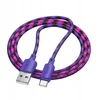 USB A į USB C laidas Hoco 3A 1 m X116 gradientinis violetinis