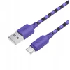 USB A į USB C laidas Hoco 3A 1 m X116 gradientinis violetinis