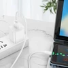 USB A į USB C laidas Hoco PD 2,4A 27W 1 m X96 baltas