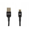 Accura USB 2.0 - USB-C 1.0m juoda