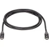 Kabelis USB Akyga USB-C - USB-C 1.5 m Juodas (AK-USB-34)