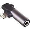 USB kabelis Akyga Žaibas - mini Jack 3,5 mm Juodas (AK- AD- 63)