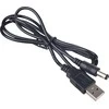 AKYGA USB tipo A maitinimo laidas 0,8m. AK-DC-04