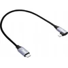 Kabelis USB Akyga USB-C - Lightning 0.3 m Juodas (AK-USB-55)