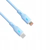 Kabelis USB Akyga USB-C - USB-A 1 m Mėlynas (AK-USB-72)