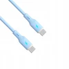 AKYGA Cable USB AK-USB-68 USB type C m / USB type C m ver. 2.0 60W 1m Mėlyna Silicone