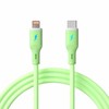 AKYGA Cable USB AK-USB-73 USB type C m / Lightning m ver. 2.0 30W 1m Žalias Silicone