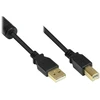 Nezatříděno Kabelis USB Alcasa Good Connections USB 2.0 A-B su ferrytem 5 m Juodas (GC-M0083)