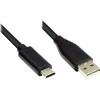 Good Connections Kabelis USB Alcasa USB-A - USB-C 2 m Juodas (GC-M0118)