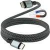 Kabelis USB Alcasa kabelis USB USB 2.0 USB C Juodas, Baltas (2060-MT010SW)