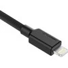 Kabelis USB Alogic USB-A - Lightning 2 m Juodas (ELPA8P02-BK)