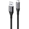 Alogic USB kabelis USB-A – USB-C 0,3 m pilkas (ULCA2030-SGR)