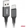 USB – USB-C kabelis 2A 100cm FullLINK AMIO-03899