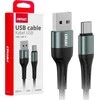 USB-A į USB-C kabelis 3A 200 cm FullLINK AMIO-03912