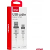 USB į USB-C kabelis 3A 100cm FullLINK AMIO-03905