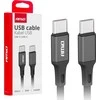 USB-C – USB-C kabelis 60W 100 cm FullLINK AMIO-03902