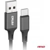 USB – USB-C kabelis 2A 200 cm FullLINK AMIO-03900