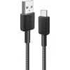 Anker 322 Braided Nylon Cable, Juodas | A81H5G11 | USB-A to USB-C