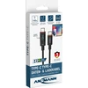 Kabelis USB Ansmann Ansmann USB-C/USB-C kabelis 120cm > 140 W Galia Del. 1700-0176
